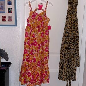 Isaac Mizrahi girls dress and headband NWT